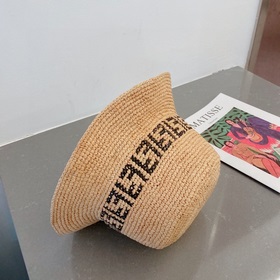 Новая модель шляпы Fendi FD, рыбацкая шляпа, пляжная шляпа, с лог
