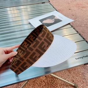 FD Fendi новые ободки для волос и соломенные шляпы