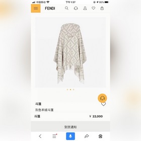 Ограниченная серия плащей с капюшоном от Fendi. Этот плащ FF явля
