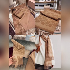 Новейший шарф FENDI Этот дизайн кажется более молодежным, нежным 