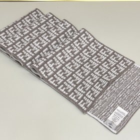 FENDI контрастные буквы 30*176 см, 100% шерсть Шарф из мягкого к