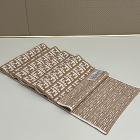 FENDI контрастные буквы 30*176 см, 100% шерсть Мягкий шарф из ка