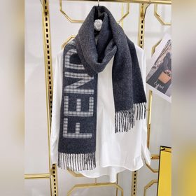 Новая модель Fendi, двусторонняя шарф-хомут для мужчин и женщин. 