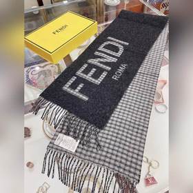 Новая модель Fendi, двусторонняя шарф-хомут для мужчин и женщин. 