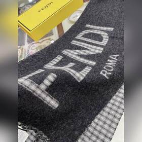 Новая модель Fendi, двусторонняя шарф-хомут для мужчин и женщин. 