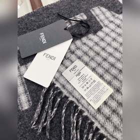 Новая модель Fendi, двусторонняя шарф-хомут для мужчин и женщин. 