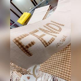 Новая модель Fendi, двусторонняя шарф-хомут для мужчин и женщин. 