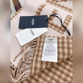 Новая модель Fendi, двусторонняя шарф-хомут для мужчин и женщин. 