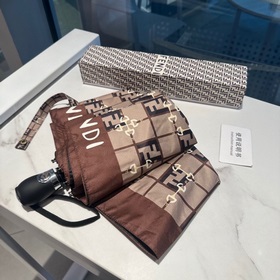 FENDI Новый автоматический складной зонт с принтом от FENDI, 2023