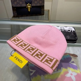 FENDI вязаная шапка из кашемира, официальный сайт, новинка, лакон