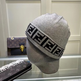 FENDI вязаная шапка из кашемира, официальный сайт, новинка, лакон