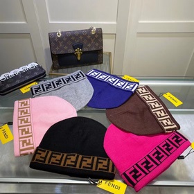 FENDI вязаная шапка из кашемира, официальный сайт, новинка, лакон