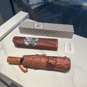 FENDI Новая модель трехсекционного автоматического складного зонт