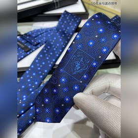 【GG цветочный узор и галстук в горошек】 Мужской галстук, редко ис