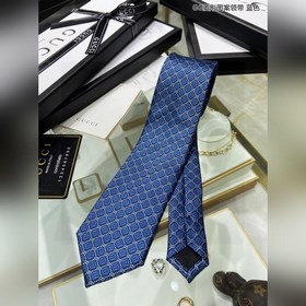【GG ромбовидный узор галстук】 Мужской галстук, редко используемый