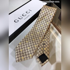 Мужской галстук [Галстук с GG и пчелами] Редкий выбор с классичес