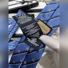 【Галстук с двойным G-образным узором】 Мужской галстук, редко испо
