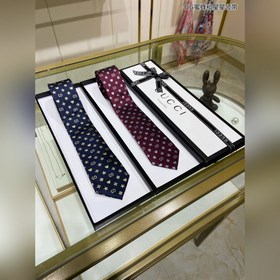 Мужские галстуки 【GG пчелы и звездочки】 Редкий выбор с классическ