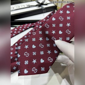 Мужские галстуки 【GG пчелы и звездочки】 Редкий выбор с классическ