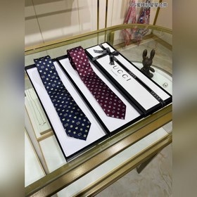 Мужские галстуки 【GG пчелы и звездочки】 Редкий выбор с классическ