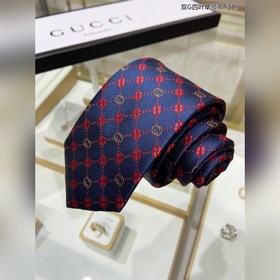 Серия галстуков для мужчин G 【Галстук с двойным G и четырехлистны