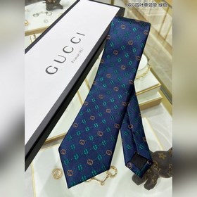 Серия галстуков для мужчин G 【Галстук с двойным G и четырехлистны