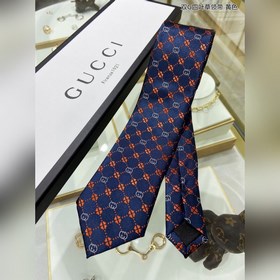 Серия галстуков для мужчин G 【Галстук с двойным G и четырехлистны