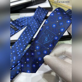 【GG цветочный узор и галстук в горошек】 Мужской галстук, редко ис