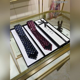 Мужские галстуки 【GG пчелы и звездочки】 Редкий выбор с классическ