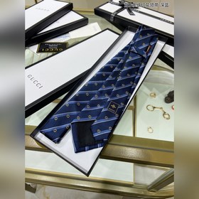 【Галстук с двойным G-образным узором】 Мужской галстук, редко испо