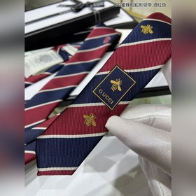 Серия галстуков для мужчин G 【GG пчела и змея】 Редкий выбор с кла
