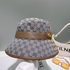 Оригинальное качество GUCCI Гуччи рыбацкая шапка. Новинка на офиц