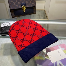 Новейшая шерстяная вязаная шапка GUCCI с официального сайта, точн