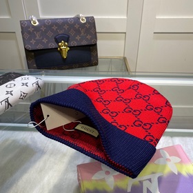 Новейшая шерстяная вязаная шапка GUCCI с официального сайта, точн