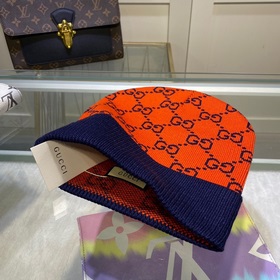 Новейшая шерстяная вязаная шапка GUCCI с официального сайта, точн