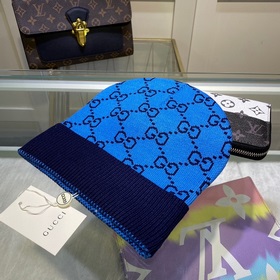 Новейшая шерстяная вязаная шапка GUCCI с официального сайта, точн