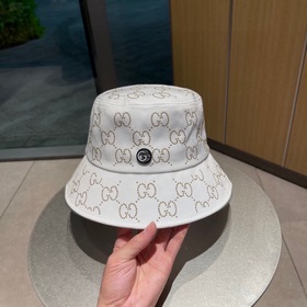 GUCCI 2023 ранневесенняя новинка GG холщовая рыбацкая кепка, нове