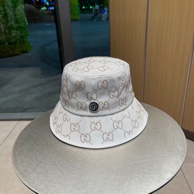 GUCCI 2023 ранневесенняя новинка GG холщовая рыбацкая кепка, нове