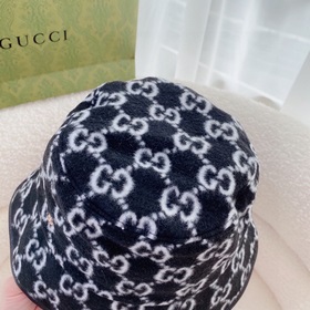 Gucci шерстяная шапка-ушанка, новая модель осени-зимы 2023 года, 