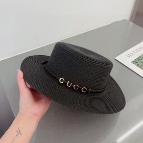 Gucci, шляпа-котел, соломенная шляпа, обхват головы 57 см