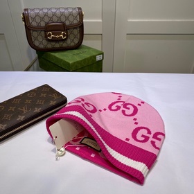 Вязаная шапка GUCCI из кашемира, официальный сайт, новинка, лакон