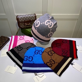 Вязаная шапка GUCCI из кашемира, официальный сайт, новинка, лакон