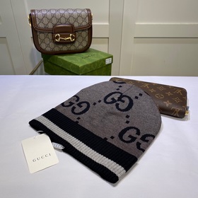 Вязаная шапка GUCCI из кашемира, официальный сайт, новинка, лакон