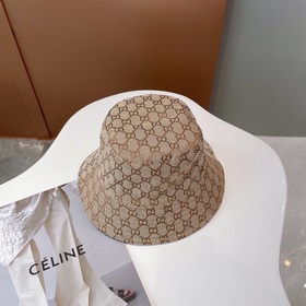 Новая модель двусторонняя кепка в стиле рыбацкой шапки от GUCCI, 