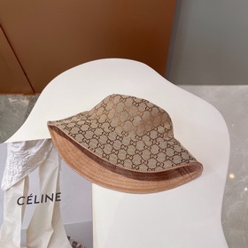 Новая модель двусторонняя кепка в стиле рыбацкой шапки от GUCCI, 