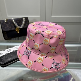 Классическая рыбацкая кепка Gucci, изготовленная из высококачеств