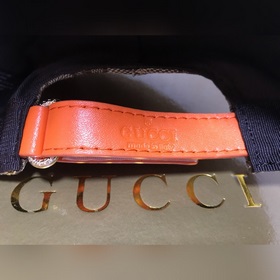 Классическая ткань Gucci, модный дизайн, изысканная отделка, кожа