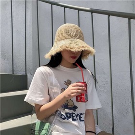 Gucci Ручная работа, шляпа с неровными краями, женская летняя сол