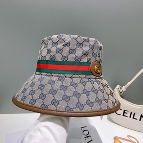 Оригинальное качество GUCCI Гуччи рыбацкая шапка. Новинка на офиц