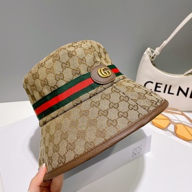 Оригинальное качество GUCCI Гуччи рыбацкая шапка. Новинка на офиц